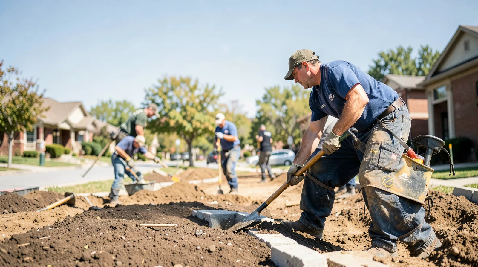 Retaining Wall Construction in Davenport, NE